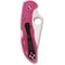 Spyderco 2024 Spyderco Reveal 6 Delica Pink Heels Cmp S30Vl Plain Edge SPY-C11FPPNS30V - alternate 2